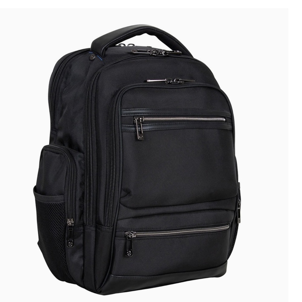 NWT Heritage Laptop Backback with tons of Zippers, rfid blocker and more!
